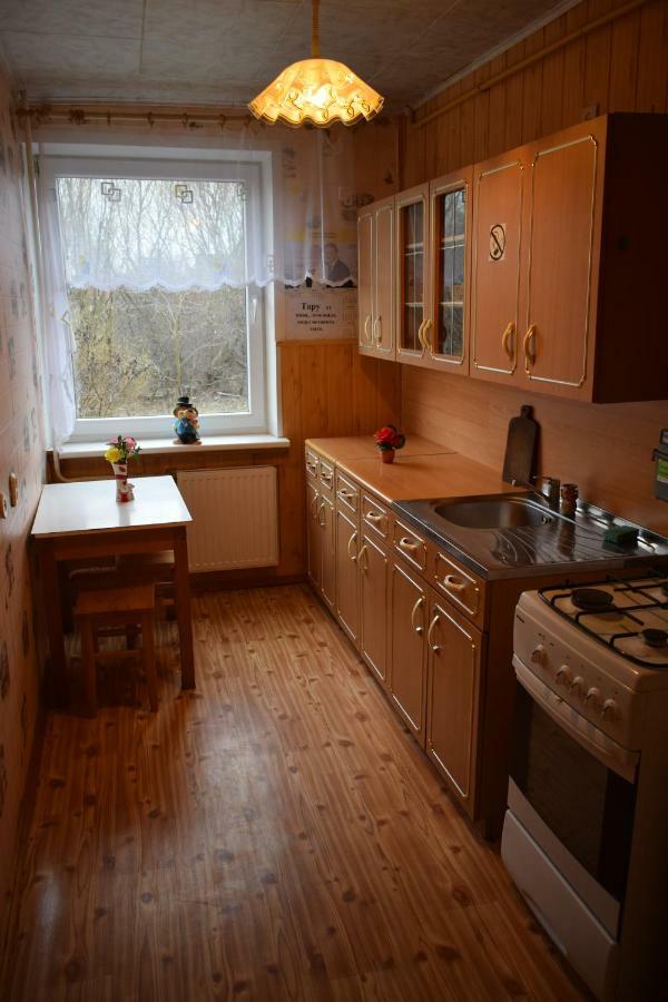 Chernobyl Type Rooms In A Block Flat House Šiauliai Buitenkant foto